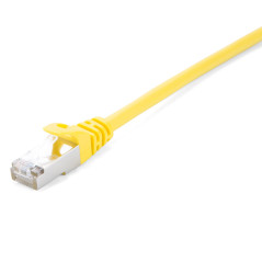 V7 Cavo Cat6 schermato (STP) giallo da RJ45 maschio a RJ45 maschio 1m 3.3ft