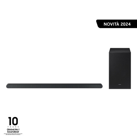 Samsung Soundbar HW-S700D/ZF Serie S, 7 Speaker, Wireless Dolby Atmos, Audio a 3.1 Canali, Q-Simphony, Compatibile con Alexa e