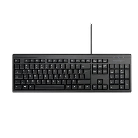 Kensington KB100 EQ tastiera Casa/ufficio USB QWERTY Italiano Nero