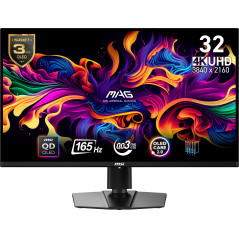 MSI MAG 321UP QD-OLED Monitor PC 80 cm (31.5") 3840 x 2160 Pixel 4K Ultra HD QDOLED Nero