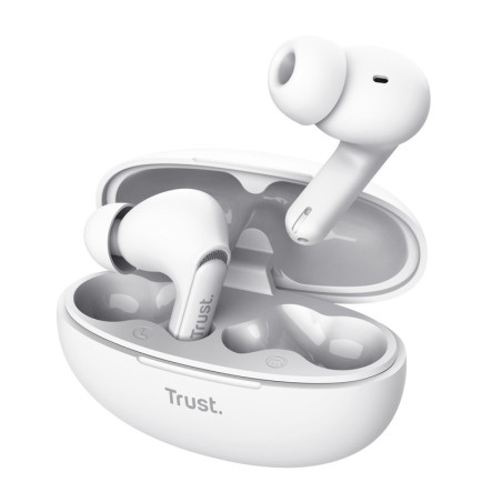 Trust Yavi Auricolare True Wireless Stereo (TWS) In-ear Musica e Chiamate USB tipo-C Bluetooth Bianco