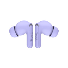 Trust Yavi Auricolare True Wireless Stereo (TWS) In-ear Musica e Chiamate USB tipo-C Bluetooth Viola