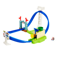 Hot Wheels Mario Kart Circuit Slam Track Set, Giocattolo per Bambini 5+ Anni