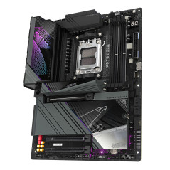 GIGABYTE X870E AORUS MASTER Scheda Madre - Supporta CPU AMD Ryzen 9000, 16+2+2 fasi VRM digitali, fino a 8600MHz DDR5 (OC),