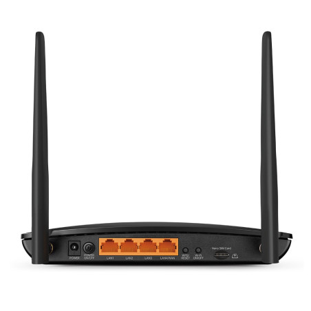 TP-Link Archer MR500 router wireless Gigabit Ethernet Dual-band (2.4 GHz/5 GHz) 4G Nero