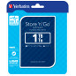 Verbatim Disco rigido portatile Store 'n' Go USB 3.0 da 1 TB - Blu