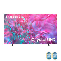 Samsung TV Crystal UHD 4K 98” UE98DU9070UXZT Smart TV Wi-Fi Graphite Black 2024, Processore Crystal 4K, 4K Upscaling, Slim