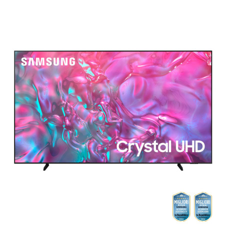 Samsung TV Crystal UHD 4K 98” UE98DU9070UXZT Smart TV Wi-Fi Graphite Black 2024, Processore Crystal 4K, 4K Upscaling, Slim