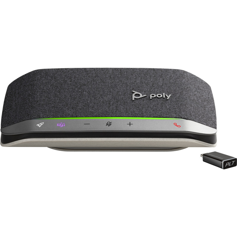 POLY Vivavoce Sync 20+ con connettore USB-C, certificato per Microsoft Teams