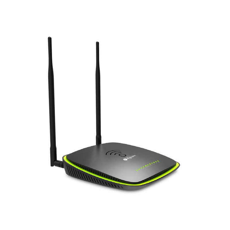 Digicom RAW1200-T06 router wireless Gigabit Ethernet Dual-band (2.4 GHz/5 GHz) Nero, Verde