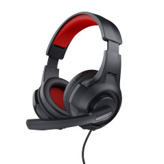 Trust 24785 cuffia e auricolare Cuffie Cablato A Padiglione Gaming Nero, Rosso