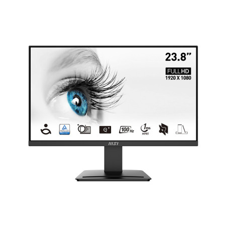 MSI Pro MP2412 Monitor PC 60,5 cm (23.8") 1920 x 1080 Pixel Full HD LCD Nero