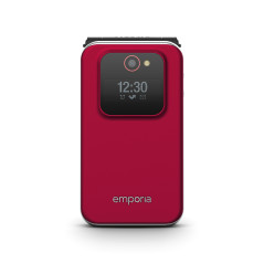 Emporia emporiaJOY-LTE 7,11 cm (2.8") 115 g Rosso Telefono per anziani