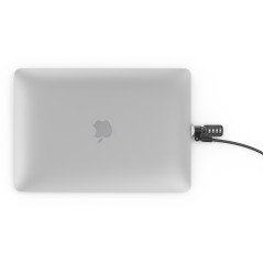 Compulocks MACBOOK AIR T-SLOT LEDGE LOCK ADAPTER WITH COMBINATION CABLE LOCK cavo di rete