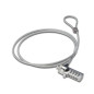 Ewent EW1241 cavo di sicurezza Argento 1,5 m