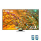 Samsung Q80D TV QLED 4K 65” QE65Q80DATXZT Smart TV Wi-Fi Eclipse Silver 2024, Processore NQ4 AI GEN2, 4K AI Upscaling, Simple