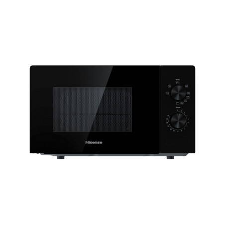 Hisense H20MOBP1G forno a microonde Nero Microonde con grill Superficie piana 20 L 700 W