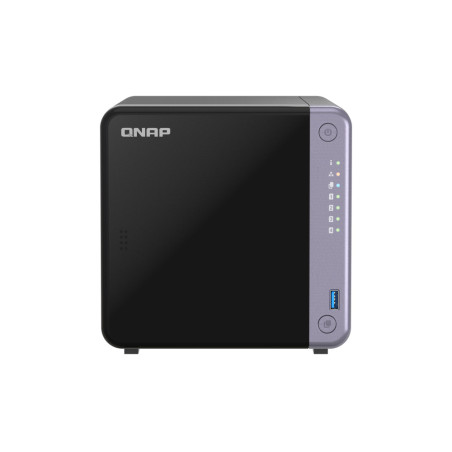 QNAP TS-432X-4G server NAS e di archiviazione Tower Alpine Alpine AL-524 4 GB DDR4 QNAP QTS Nero