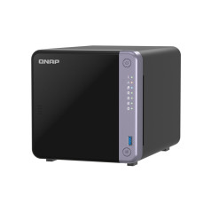 QNAP TS-432X-4G server NAS e di archiviazione Tower Alpine Alpine AL-524 4 GB DDR4 QNAP QTS Nero