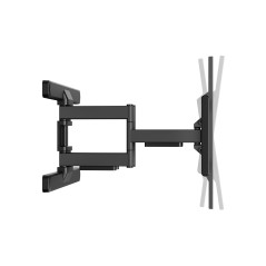 Equip 650348 Supporto TV a parete 2,54 m (100") Nero