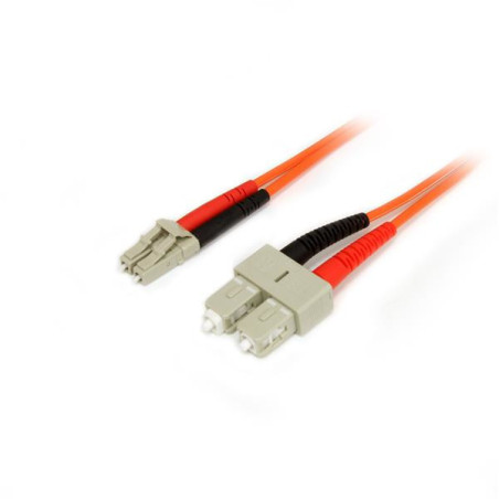 StarTech.com Cavo patch duplex in fibra multimodale 50 125 2 m LC - SC