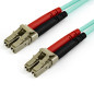 StarTech.com Cavo in fibra ottica multimodale da LC/UPC a LC/UPC OM4 da 7 m - Fibra LOMMF/VCSEL Zipcord da 50/125 µm, Reti 100G