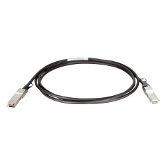 D-Link QSFP+, 3m cavo InfiniBand e in fibra ottica QSFP+ Nero