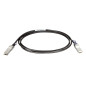 D-Link QSFP+, 3m cavo InfiniBand e in fibra ottica QSFP+ Nero