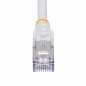 StarTech.com Cavo Ethernet CAT8 bianco da 50cm, RJ45 Snagless, 25G/40G, 2000MHz, 100W PoE++, S/FTP, cavo lan in rame puro