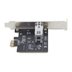 StarTech.com Scheda di Rete SFP GbE a 1 porta, PCIe 2.1 x1, Intel I210-IS, Controller 1GbE, 1000BASE rame fibra ottica, NIC