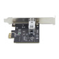 StarTech.com Scheda di Rete SFP GbE a 1 porta, PCIe 2.1 x1, Intel I210-IS, Controller 1GbE, 1000BASE rame/fibra ottica, NIC