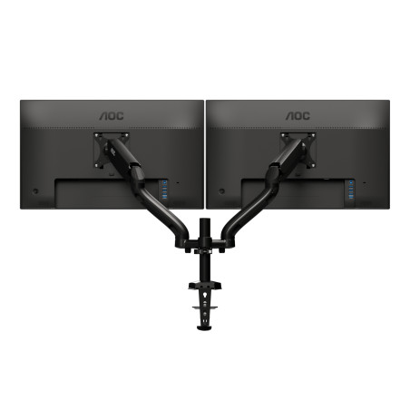 AOC AD110D0 supporto da tavolo per Tv a schermo piatto 81,3 cm (32") Scrivania Nero