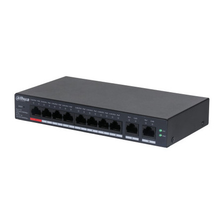 Dahua Technology DH-CS4010-8GT-110 switch di rete Gestito L2 Gigabit Ethernet (10 100 1000) Supporto Power over Ethernet (PoE)