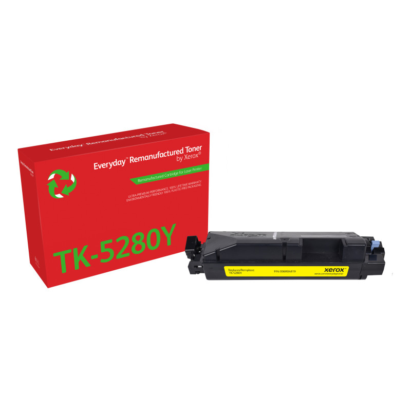 Everyday Rigenerato Toner rigenerato Everyday™ di Xerox Giallo compatibile con Kyocera TK-5280Y, Capacità standard