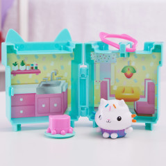 Gabby's Dollhouse , set di gioco agganciabile con Siregatta e accessori per la casa delle bambole, giocattoli per bambini dai 3