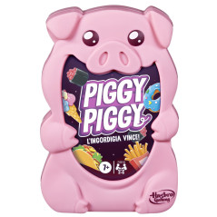 Hasbro Gaming Piggy Piggy, gioco di carte divertente per famiglie, da 2 a 6 giocatori, dai 7 anni in su