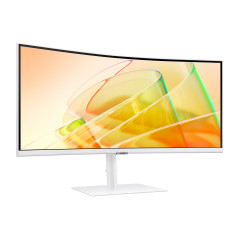 Samsung S65TC LED display 86,4 cm (34") 3440 x 1440 Pixel UltraWide Quad HD Bianco