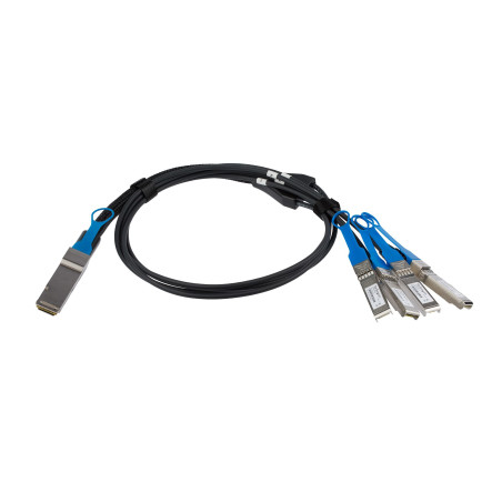 StarTech.com MSA Conforme QSFP+ Cavo Breakout Twinax ad attacco diretto - 1 m