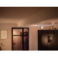 Philips Hue White and Color ambiance Centris Plafoniera Smart (3 punti luce GU10 + LED Integrato) Bianca in Alluminio