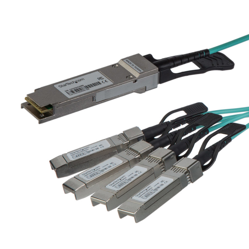 StarTech.com Cisco QSFP-4X10G-AOC10M Compatibile - QSFP+ Cavo Ottico attivo Breakout - 15 m