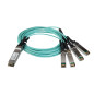 StarTech.com Cisco QSFP-4X10G-AOC3M Compatibile - QSFP+ Cavo Ottico attivo Breakout - 3 m