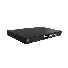 LevelOne GEP-2821 switch di rete Non gestito Gigabit Ethernet (10 100 1000) Supporto Power over Ethernet (PoE) 1U Nero