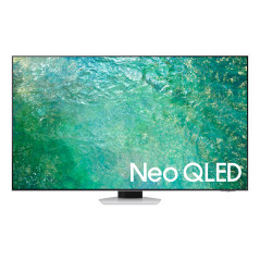 Samsung Series 8 TV QE55QN85CATXZT Neo QLED 4K, Smart TV 55" Processore Neural Quantum 4K, Dolby Atmos e OTS, Bright Silver 2023