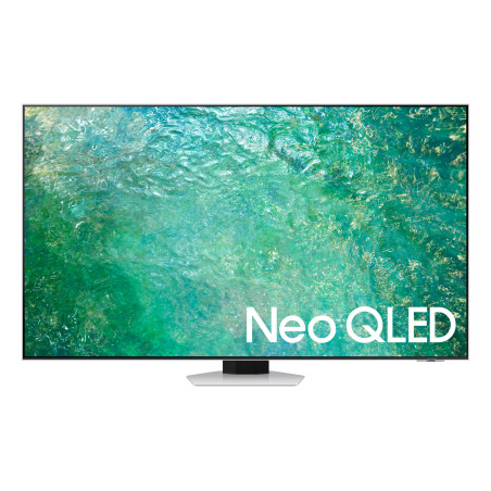 Samsung Series 8 TV QE55QN85CATXZT Neo QLED 4K, Smart TV 55" Processore Neural Quantum 4K, Dolby Atmos e OTS, Bright Silver 2023