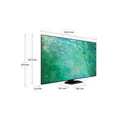 Samsung Series 8 TV QE55QN85CATXZT Neo QLED 4K, Smart TV 55" Processore Neural Quantum 4K, Dolby Atmos e OTS, Bright Silver 2023