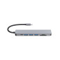 Equip 133494 replicatore di porte e docking station per laptop Cablato USB 3.2 Gen 1 (3.1 Gen 1) Type-C Argento