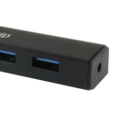 Equip 128953 hub di interfaccia USB 3.2 Gen 1 (3.1 Gen 1) Type-A 5000 Mbit s Nero