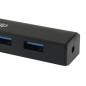 Equip 128953 hub di interfaccia USB 3.2 Gen 1 (3.1 Gen 1) Type-A 5000 Mbit/s Nero