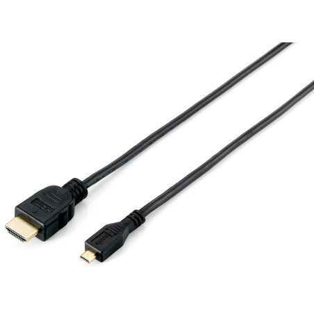 Equip 119309 cavo HDMI 1 m HDMI tipo A (Standard) HDMI tipo D (Micro) Nero