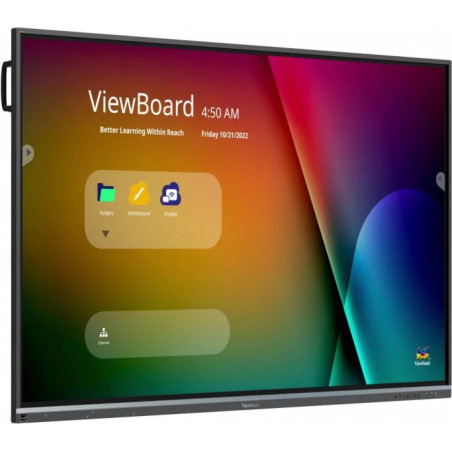 Viewsonic IFP8650-5F lavagna interattiva 2,18 m (86") 3840 x 2160 Pixel Touch screen Nero HDMI